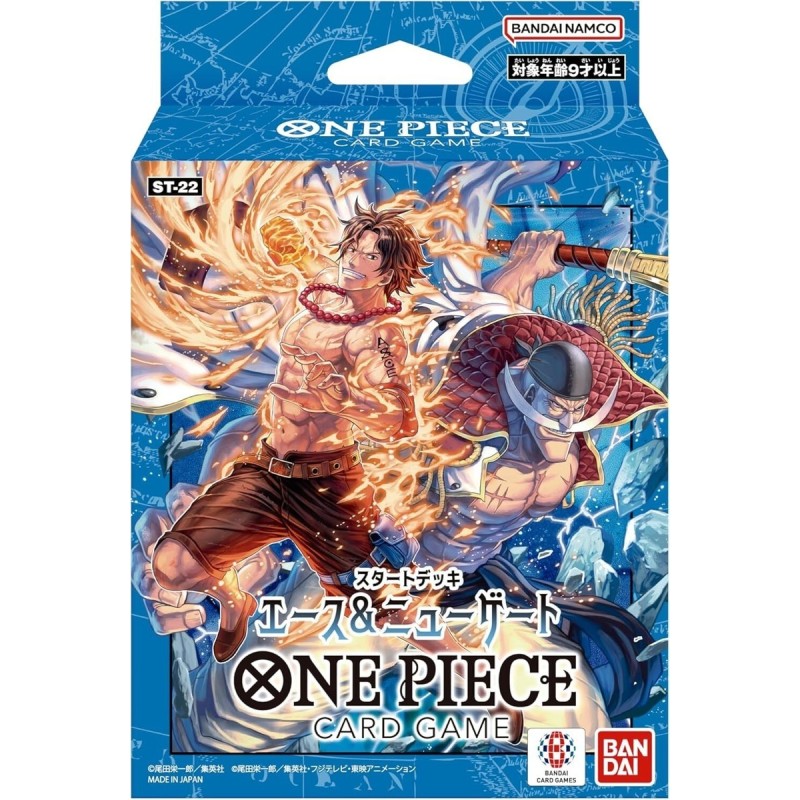 PREVENTA One Piece Card Game: Starter Deck 22 - Ace & Newgate