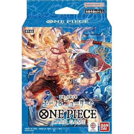 PREVENTA One Piece Card Game: Starter Deck 22 - Ace & Newgate