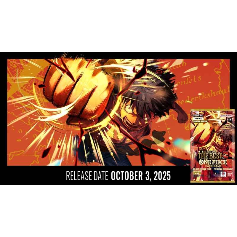 2nd Wave: One Piece Card Game PRB-02 -The Best 2- Booster Box