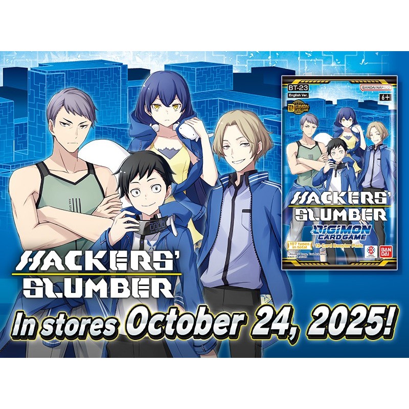 Digimon Card Game: Hackers Slumber Booster Box (BT23)