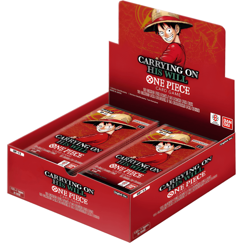 ONE PIECE CARD GAME: Preventa Booster Box Carrying On His Will - OP13
