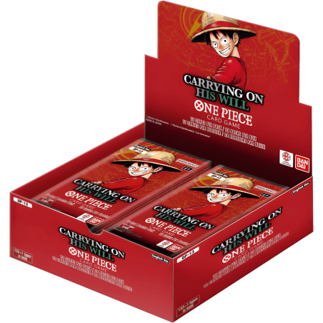 ONE PIECE CARD GAME: Preventa Booster Box Carrying On His Will - OP13