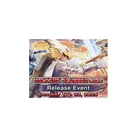 CUPO PARA EVENTO: Pre Release Digimon Huckers Slumber - BT23