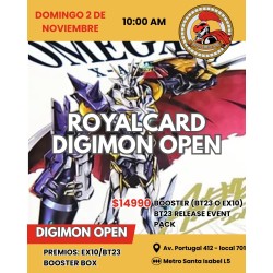 CUPO: RoyalCard Open Digimon - 2 De noviembre