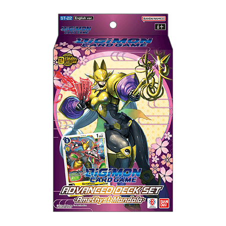 PRE VENTA: Digimon Card Game: AMETHYST MANDALA [ST-22]