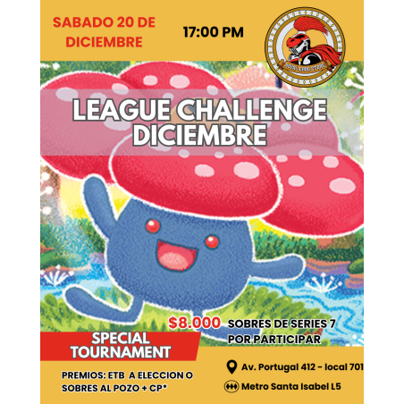 Pokemon Card Game League Challenge Diciembre