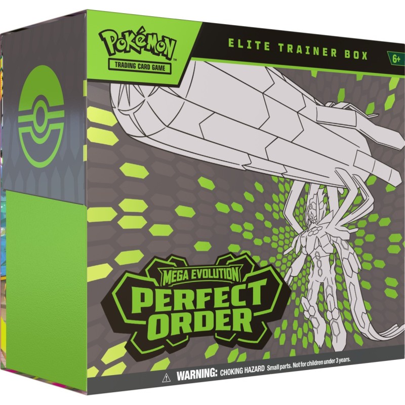 Pokemon Card Game: Mega Evolution - Perfect Order - Elite Trainer Box English