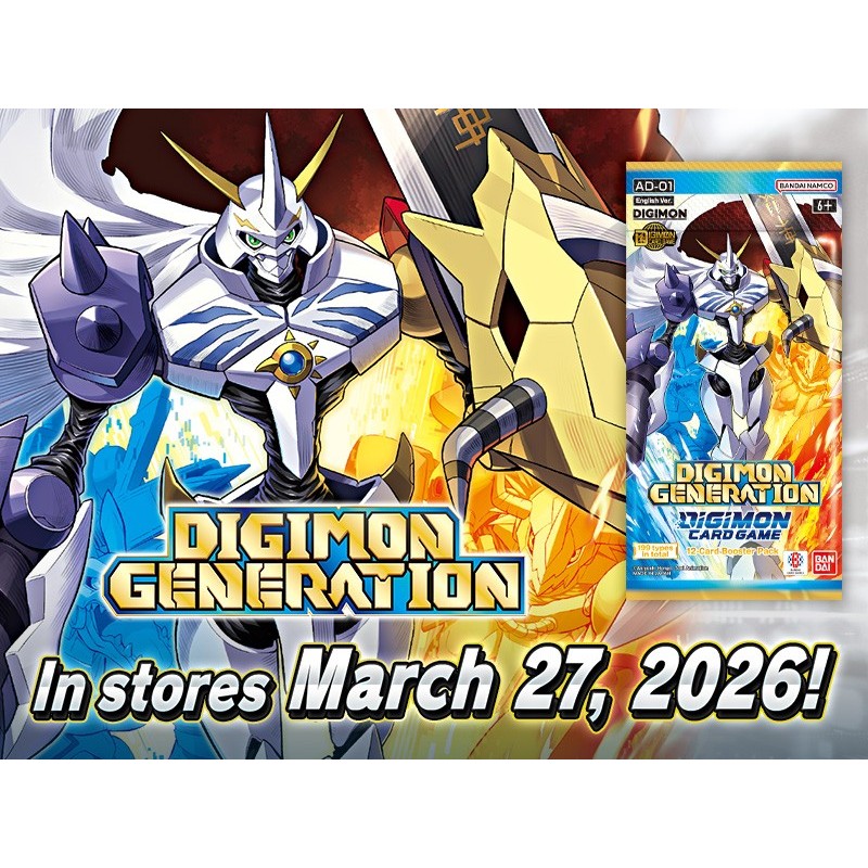 Digimon Card Game: Advanced Booster Digimon Generation (AD-01) - Booster Box