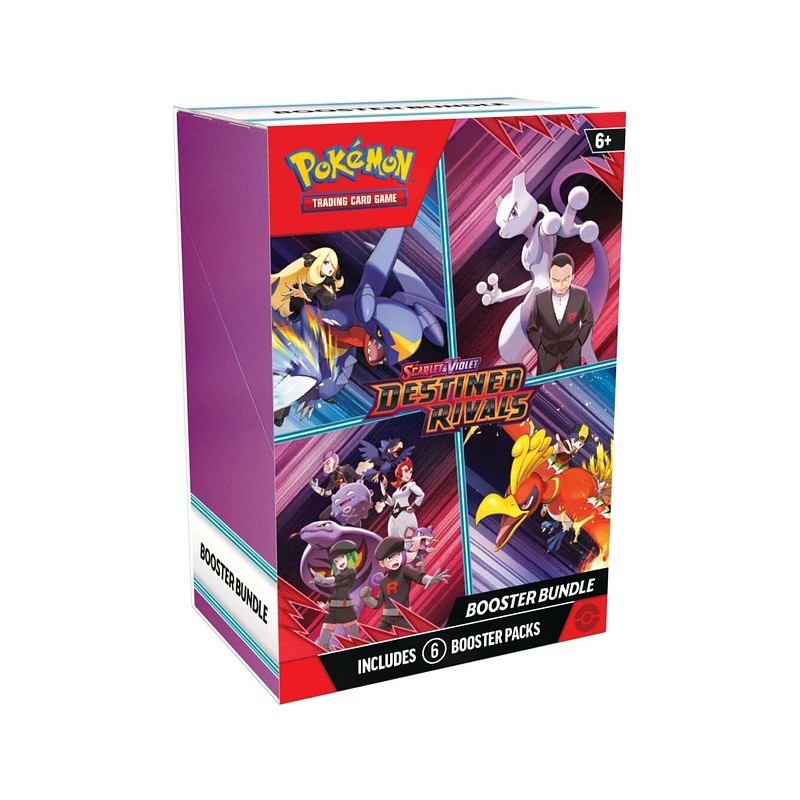 Pokemon TCG: Scarlet & Violet 10 Destined Rivals- Booster Bundle
