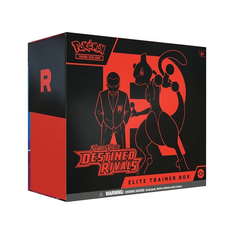 Pokemon TCG: Scarlet & Violet 10 Destined Rivals- Elite Trainer Box INGLÉS