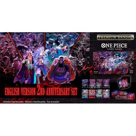 One Piece TCG: English Version 2nd Anniversary SET