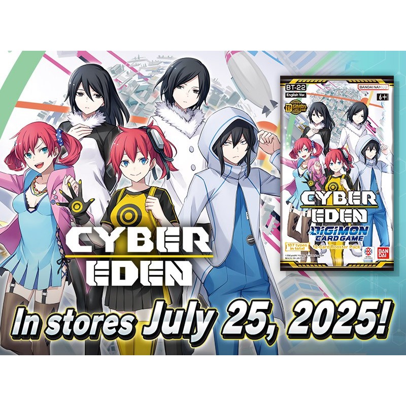 Preventa Digimon Card Game: Cyber Eden (BT22)