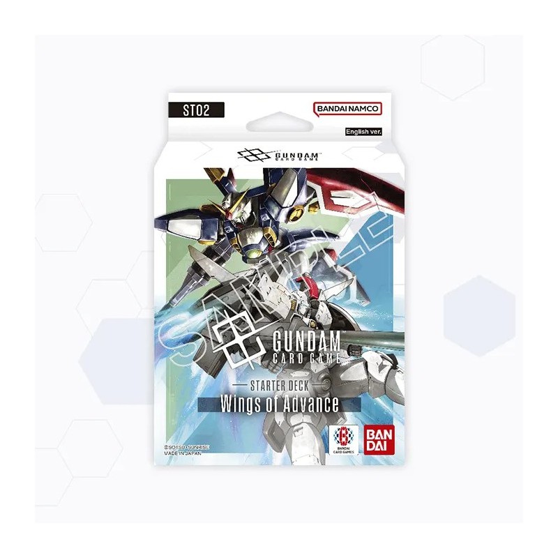 Gundam Card Game - Wings Of Advance - Starter Deck: (ST02) Gundam Card Game - Wings Of Advance - Starter Deck: (ST02)