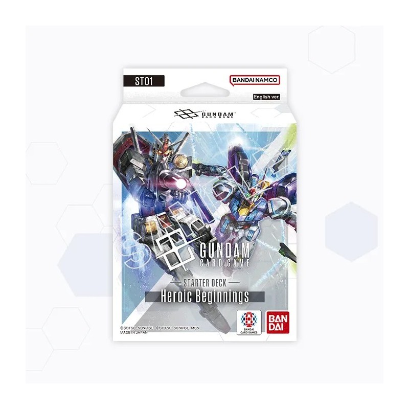 Gundam Card Game – Gundam Assemble Heroic Beginnings – Starter Deck [ST01]