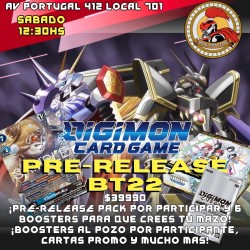 Digimon Card Game: Pre Release Event BT22-Cyber Eden